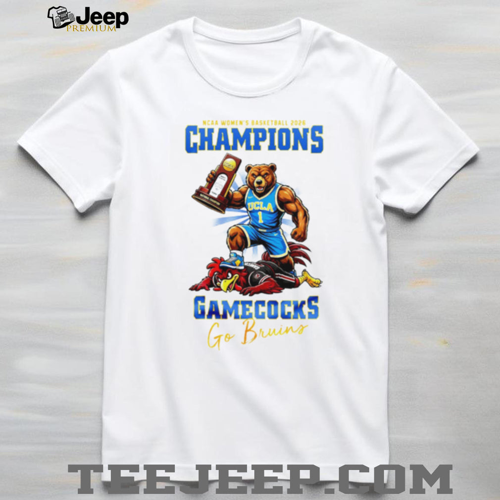 UCLA Bruins vs Gamecocks 2026 Women’s Basketball Champions T Shirt