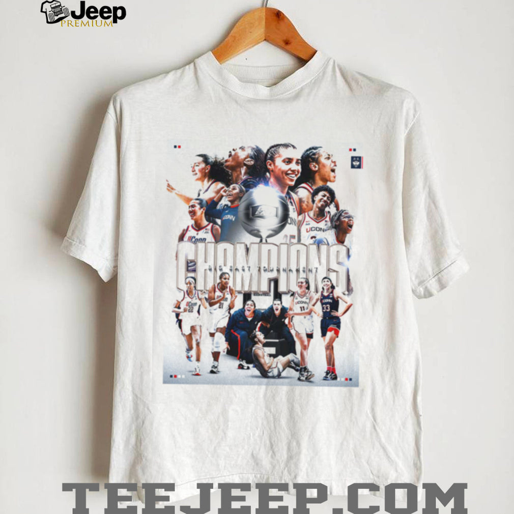 UConn Huskies 2025 Big East Women’s Basketball Champions T Shirt