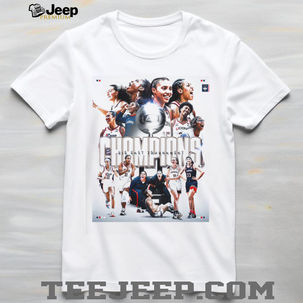 UConn Huskies 2025 Big East Women’s Basketball Champions T Shirt