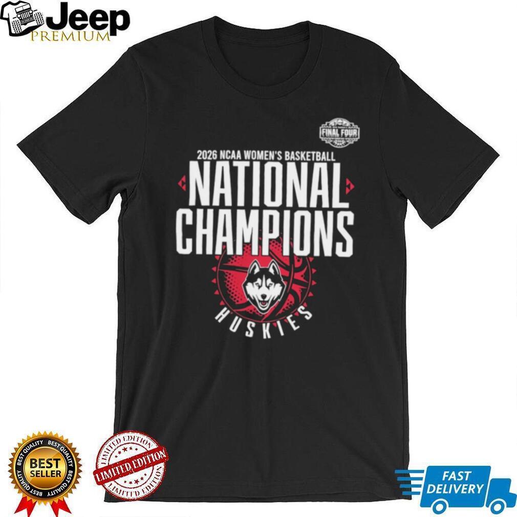 UConn Huskies 2026 NCAA Women’s Basketball National Champions Logo T Shirt