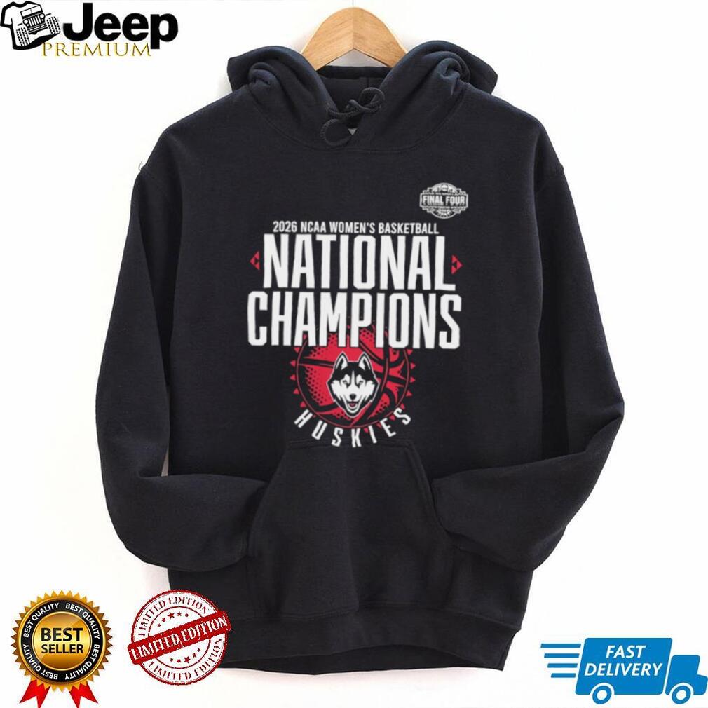 UConn Huskies 2026 NCAA Women’s Basketball National Champions Logo T Shirt