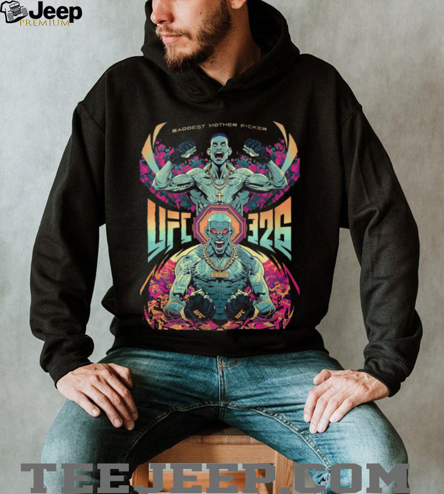 UFC 326 Charles Oliveira Baddest Mother Fcker Graphic Art T Shirt
