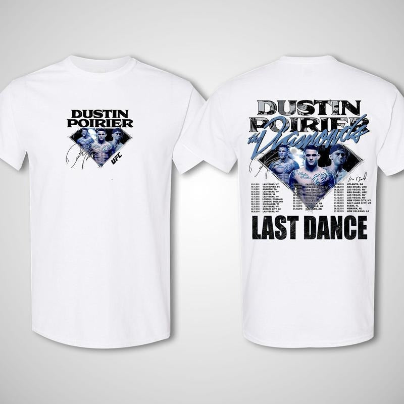 UFC Dustin Poirier Tribute Last Dance Tee, Dustin Poirier Shirt, Dustin Poirier Tee, UFC Store, UFC Men's 90s Retro...