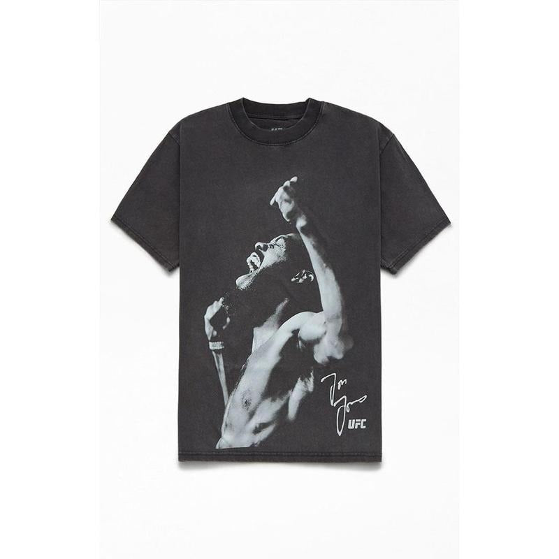 UFC Men's Bone Jones Roar Oversized T-Shirt - Multicolor Hoodie, Sweatshirt | WearSparks.com