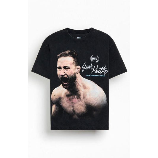 UFC Men's Justin Gaethje Hour Oversized T-Shirt - Multicolor