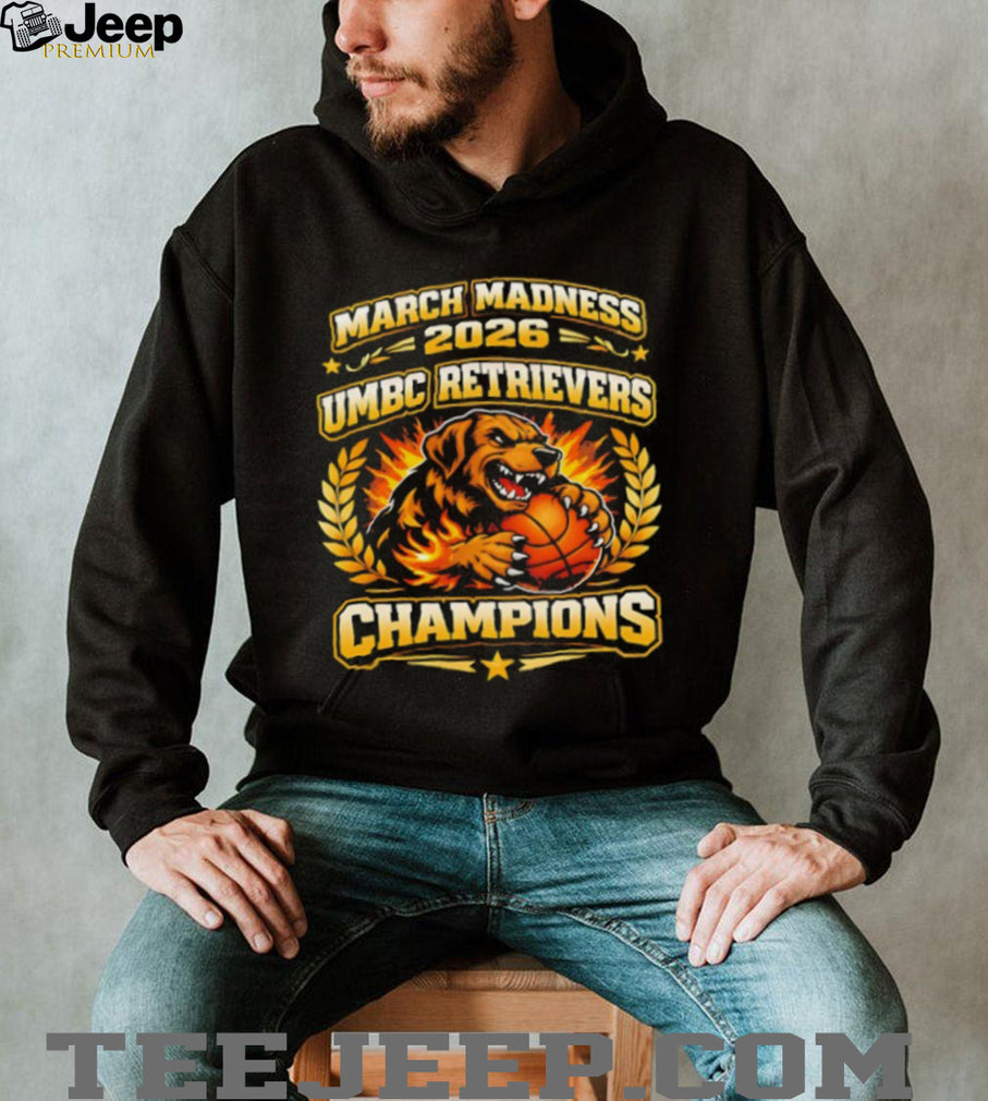 UMBC Retrievers March Madness 2026 Champions Basketball T Shirt