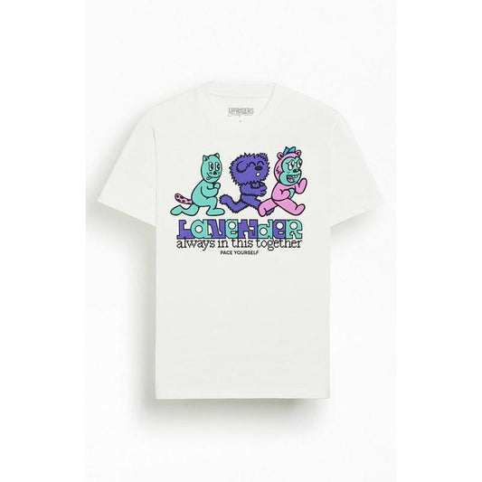 UPRISERS Men's Family Drive x Lavender T-Shirt - Multicolor