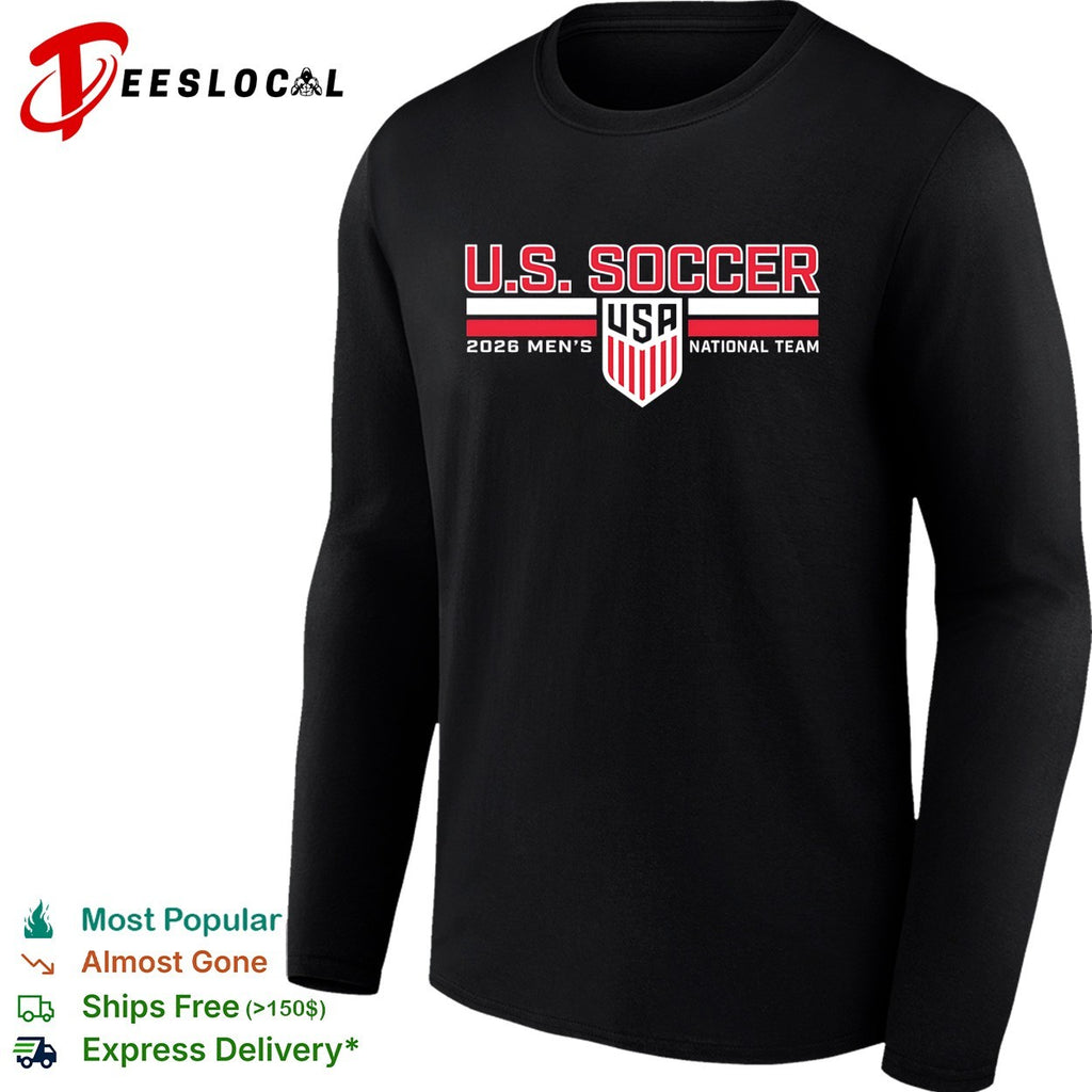 US Soccer 2026 men’s national team USA shield shirt