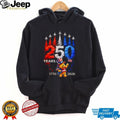 USA 250 Years 1776 2026 Patriotic Pooh Jet Flyover T Shirt