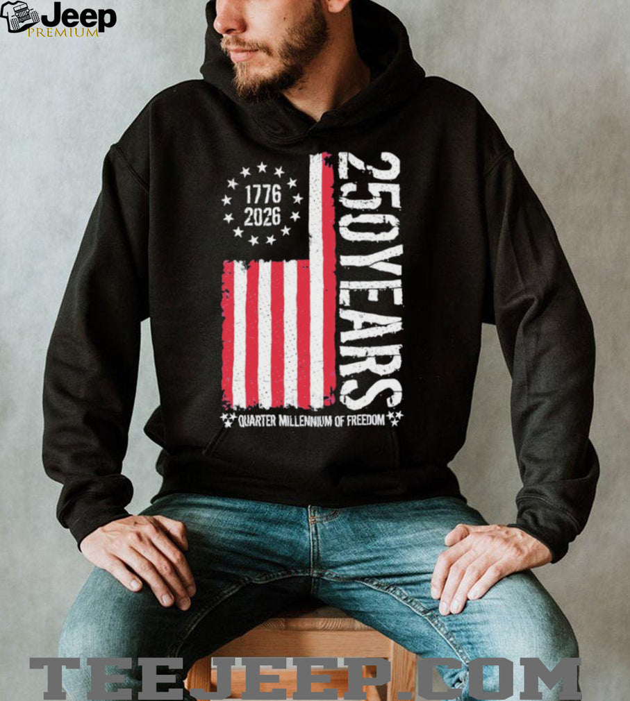 USA 250 Years Quarter Millennium of Freedom 1776 2026 T Shirt