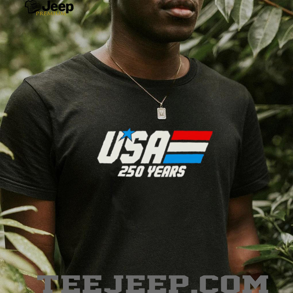 USA 250 years Racing logo shirt