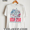 USA 250th Anniversary American Landmark Patriotic Shirt