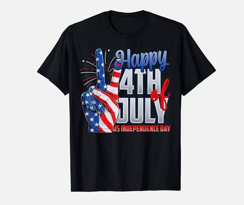 USA Happy 4th of July Independence Day Patriot Flag America T-Shirt