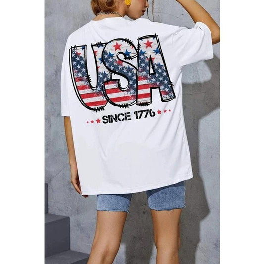 USA Since 1776, Fourth Of July, USA , America, Patriotic Flag, Independence Day  T-shirt, sweater and Hoodie