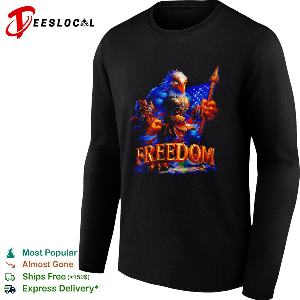 USA freedom bald eagle shirt
