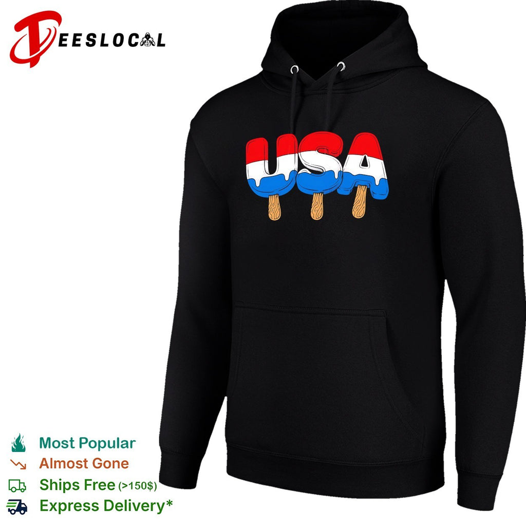 USA melting popsicles shirt