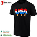 USA melting popsicles shirt