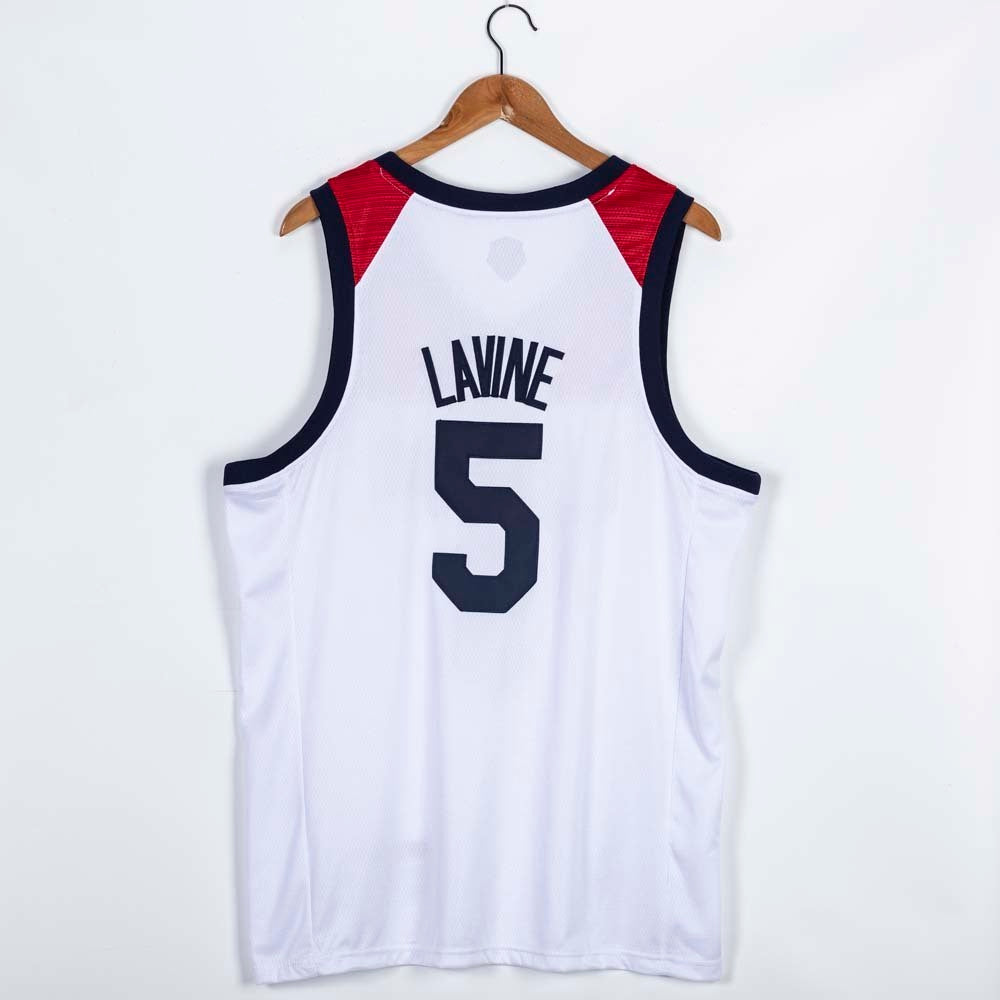 USA 2021 Summer Olympics 5 Zach LaVine 2021 Olympics Edition Style 4