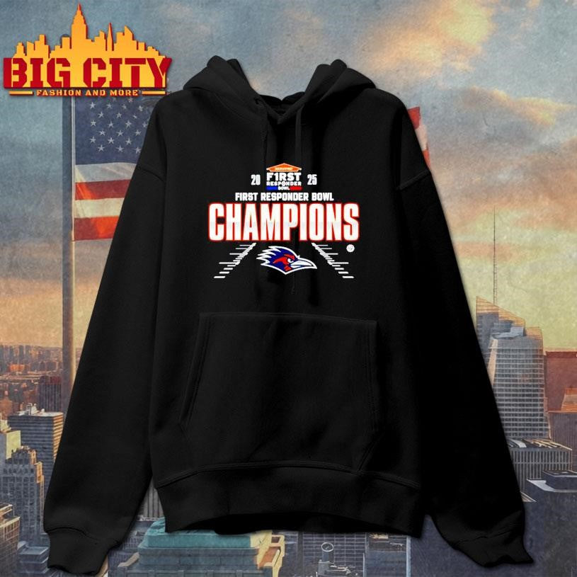UTSA Roadrunners football 2025 First Responder Bowl Champions classic Shirt