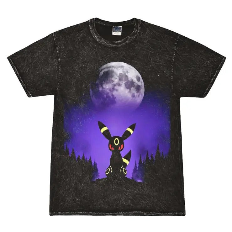 Umbreon Pokemon Shirt,  Pokemon Shirt, Pokemon Gifts for Men , pokemon Funny, cute pokemon, Anime Tee Womenswear Top Cotton