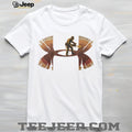 Under Armour Lumberjack Chainsaw Wood Grain Tree Rings Logger Forestry Professional T Shirt