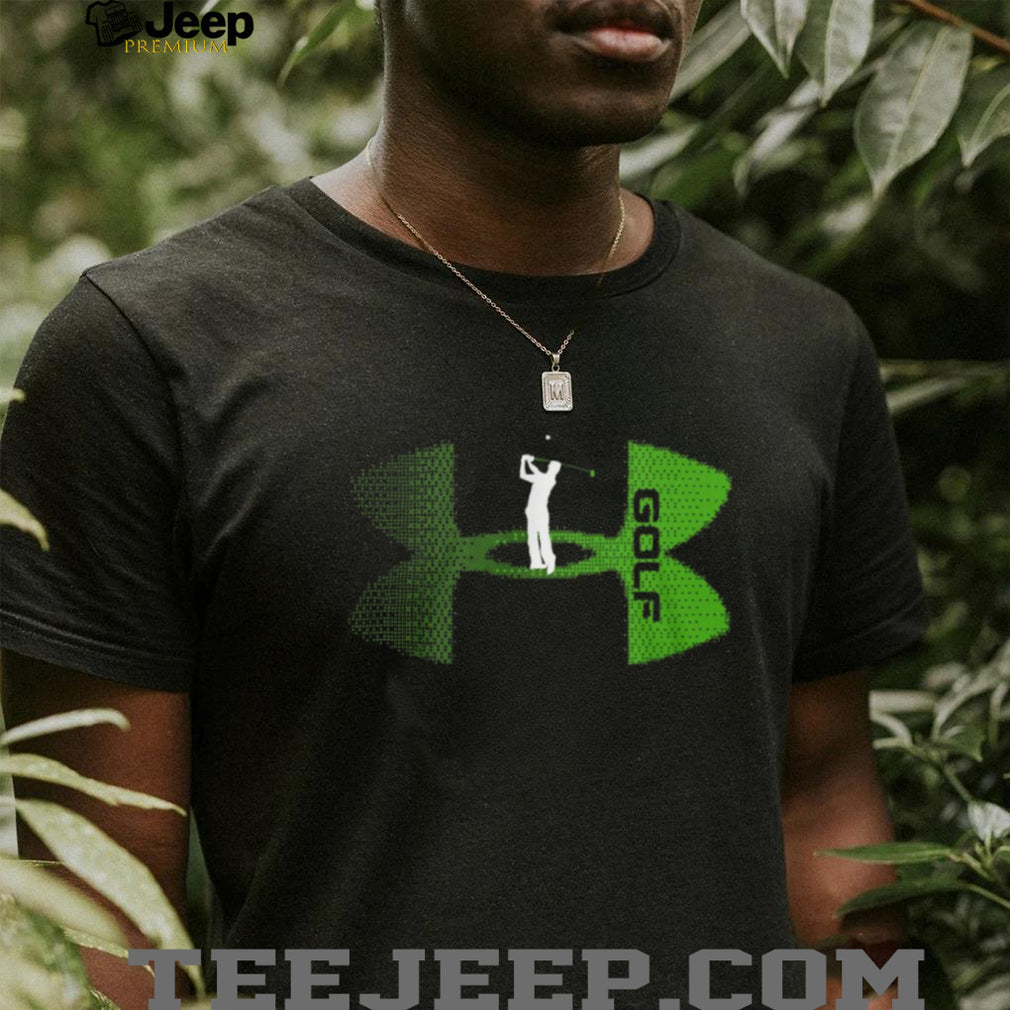 Under Armour Style Golf Swing Graphic T Shirt Black