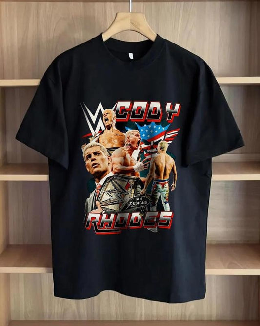 Unisex' T-Shirt Cody American Rhodes Nightmare T Shirt, Wrestler Tee, Unisex Cotton Tee