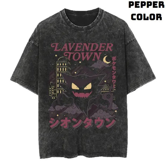 Unisex Lavender Town Legends T-shirt  , FOR UNISEX Menswear Top Tshirt Streetwear