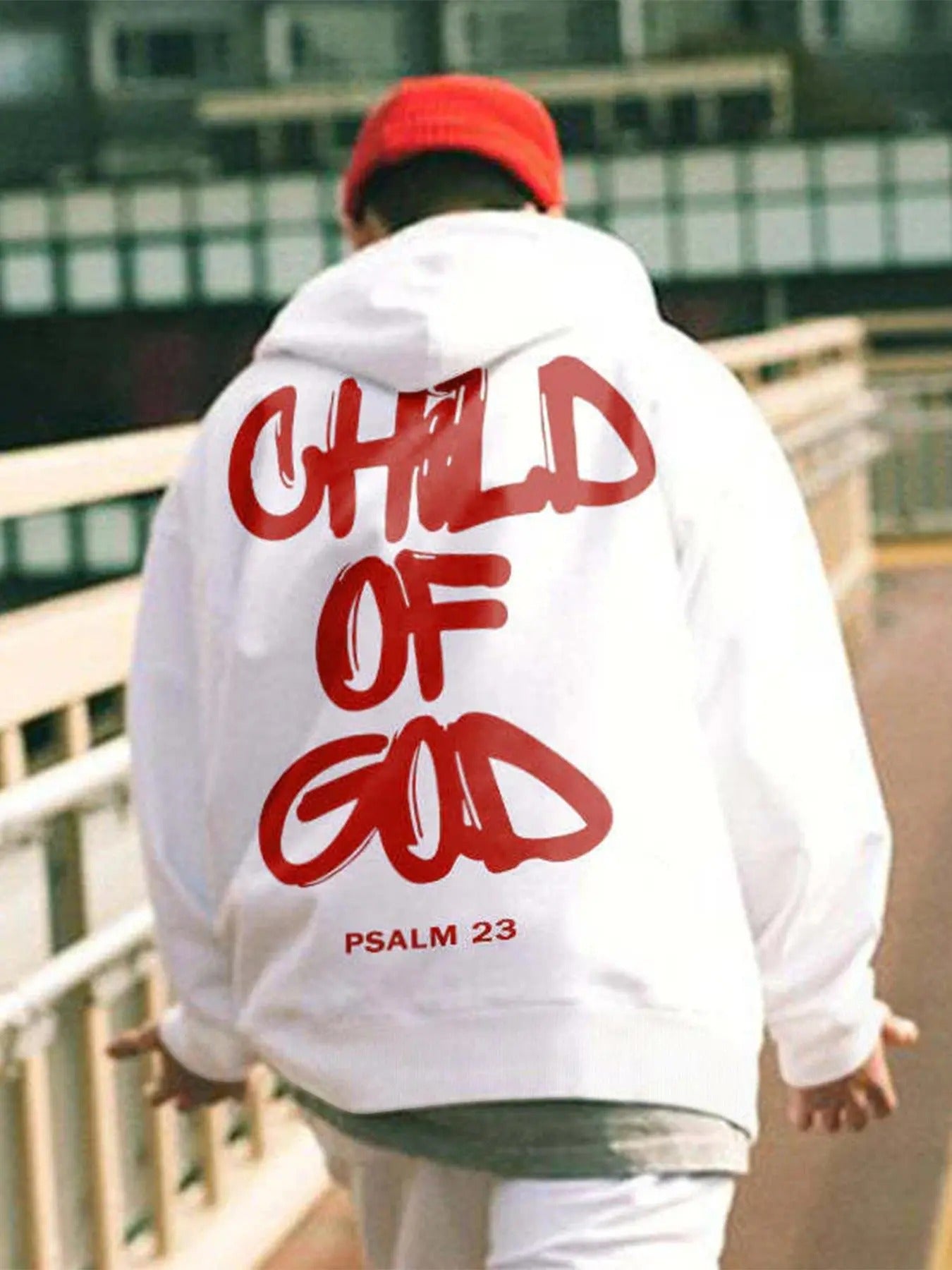 Unisex Letter Print Hoodie, Casual Regular Fit Long Sleeve Hooded Sweatshirt for Spring & Fall, Fashion Men's Top for Daily Wearstyle{n002}2