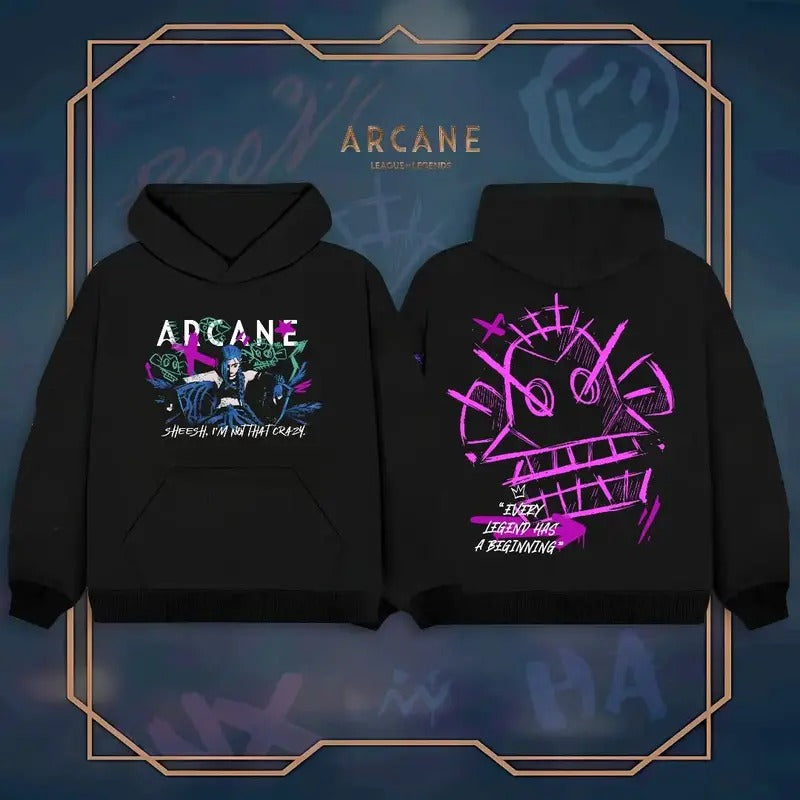 Unisex Oversize Arcane Collection Tee - League Of Legends Collection Tee