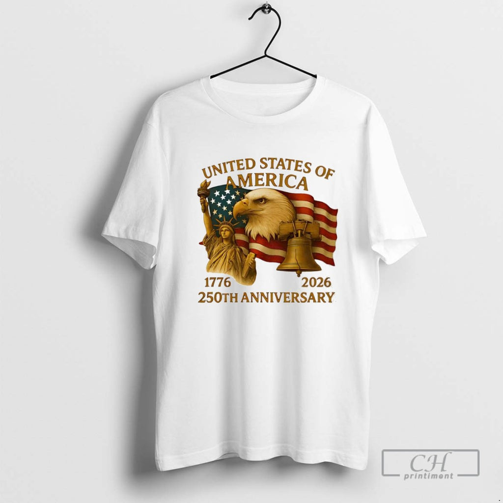 United States Of America 1776 2026 250th Anniversary Birthday
