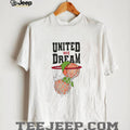 United We Dream Peach Basketball Hoop Graphic T Shirt