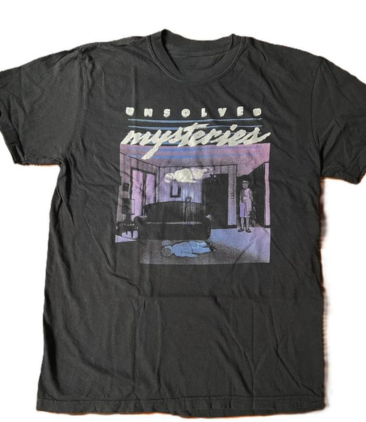 Unsolved Mystery's - Bobby Ascends T-Shirt Trendy Shirt, Funny y2k - graphic tee Menswear Top Tshirt