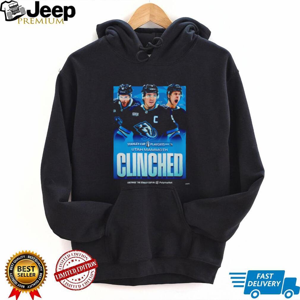 Utah Mammoth Clinched 2026 Stanley Cup Playoffs NHL T Shirt