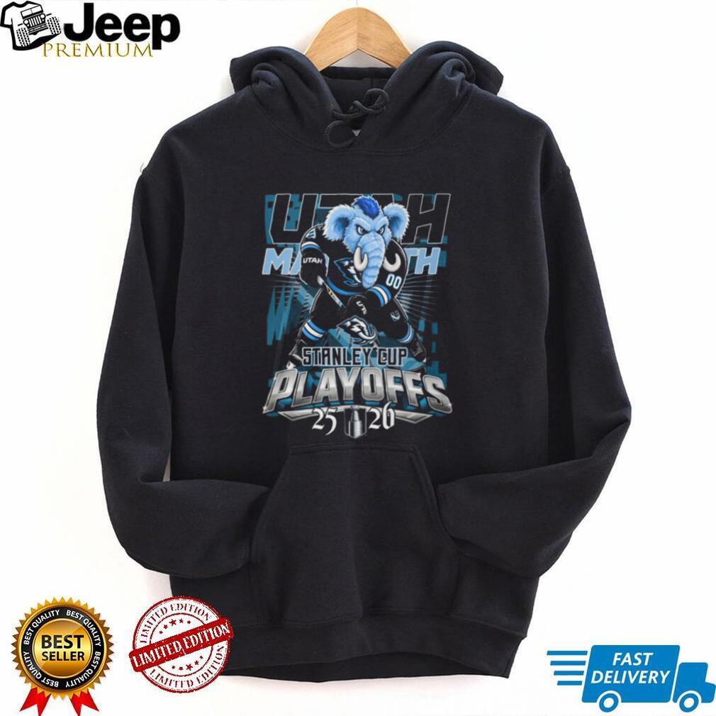 Utah Mammoth Stanley Cup Playoffs 2025 2026 Hockey Fan T Shirt