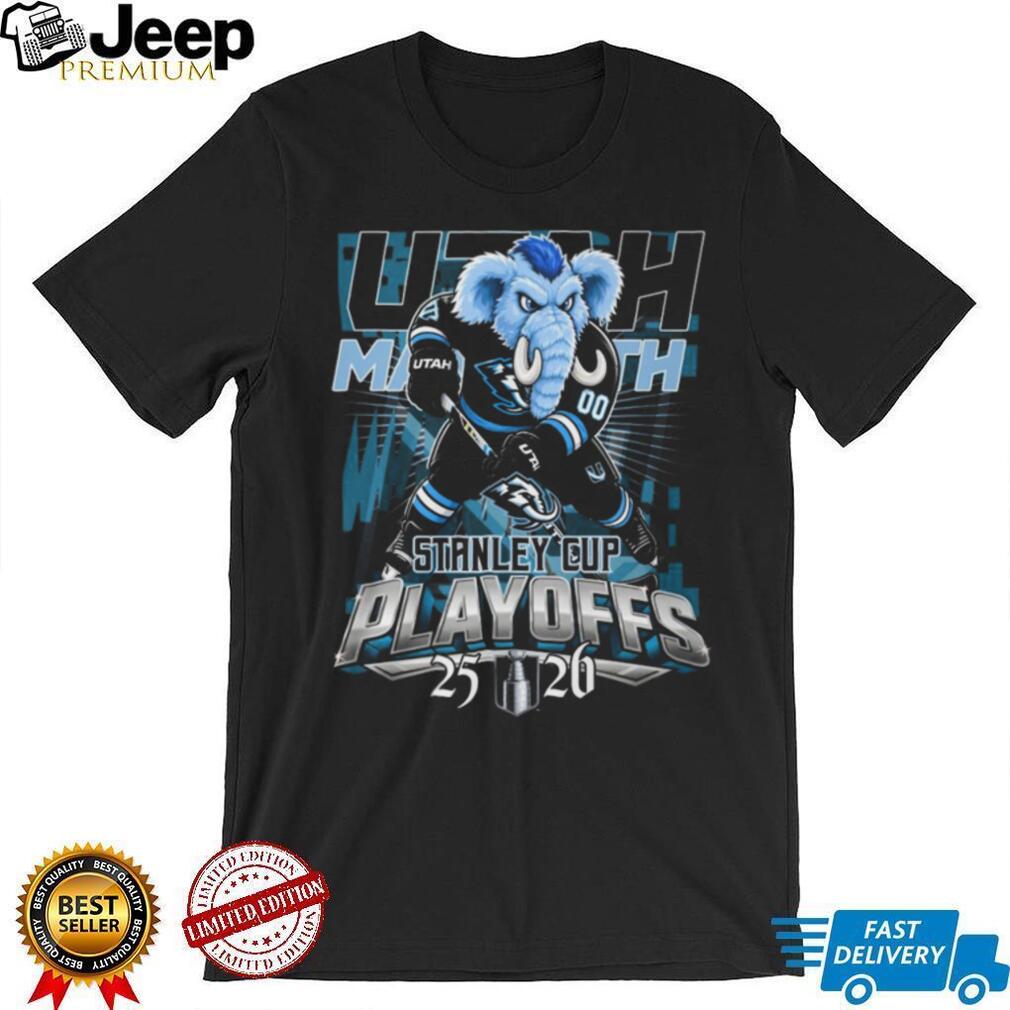 Utah Mammoth Stanley Cup Playoffs 2025 2026 Hockey T Shirt