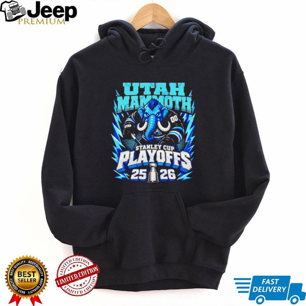 Utah Mammoth Stanley Cup Playoffs 2025 2026 Ice Hockey Championship Fan Men T Shirt