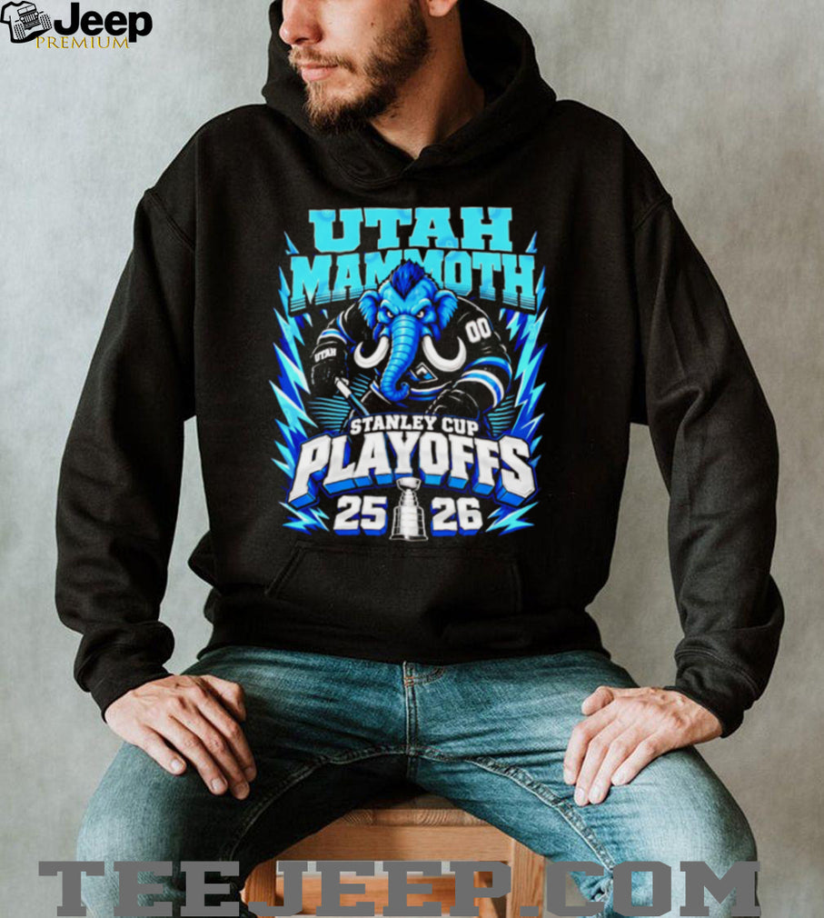 Utah Mammoth Stanley Cup Playoffs 2025 2026 Ice Hockey Championship Fan Men T Shirt