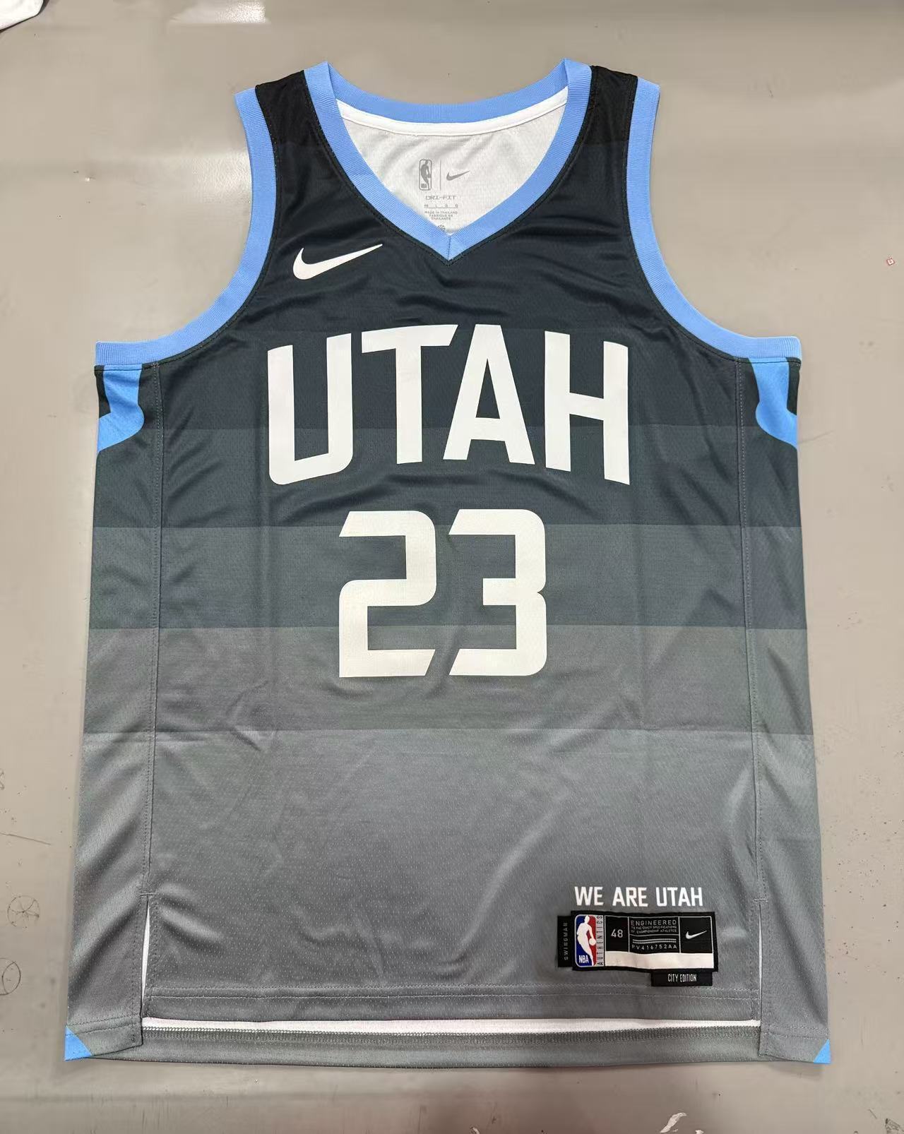 Utah Jazz #23 Lauri Markkanen 26 Season Jazz Team City Style 2