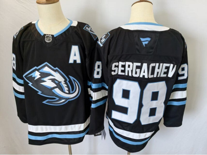 Utah Mammoth #98 Mikhail Sergachev Utah Mammoth Style 1