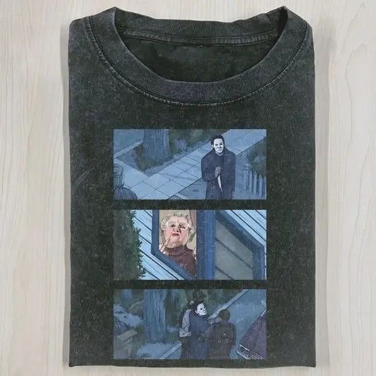 VINTAGE HALLOWEEN GRAPHIC T-SHIRT 3.0, Horror Movie Shirt, Horror Character, Funny Halloween Shirt, Unisex T-Shirt, Gift For Men Women