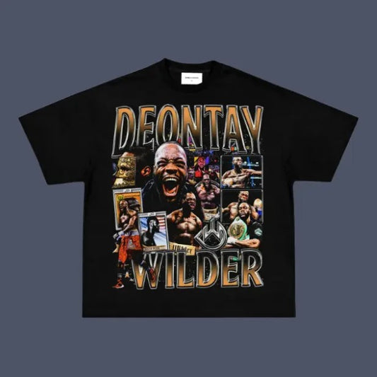 VINTAGE TEE | DEONTAY WILDER TEE, Prints Vintage T-Shirt, Boxing Shirt, UFC Shirt, Vintage Graphic Tee, Unisex T-Shirt, Gift All Top Menswear