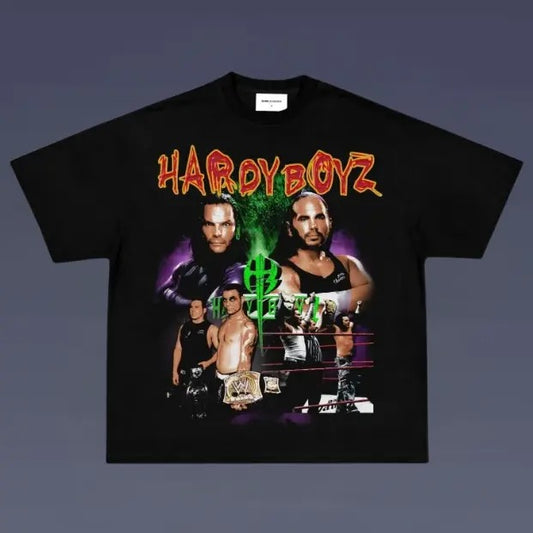 VINTAGE TEE | HARDY BOYZ, Prints Vintage T-Shirt, Wrestler Shirt, WWE Shirt, Vintage Graphic Tee, Unisex T-Shirt, Gift For All Top Menswear Underwear