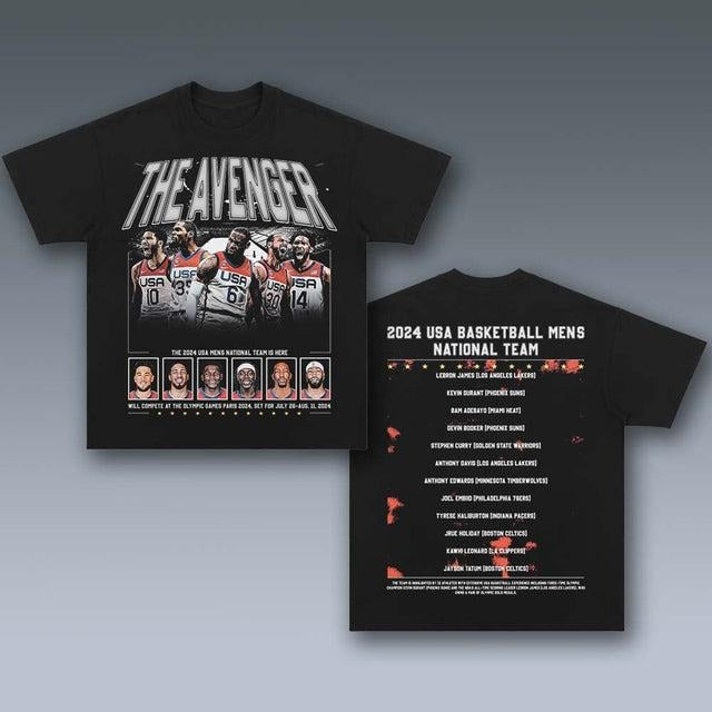 VINTAGE TEE | USA BASKETBALL TEAM -THE AVENGER 6.21-1