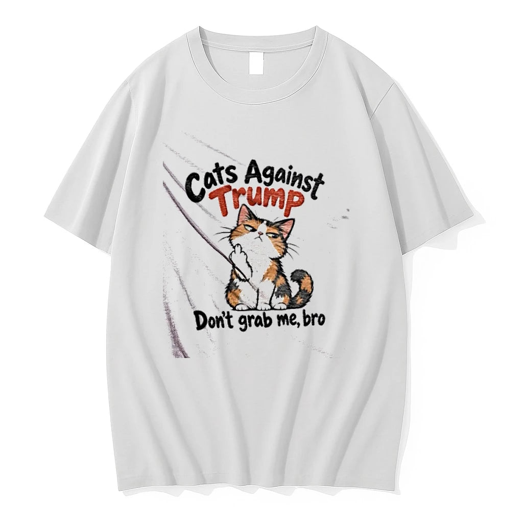 Vmi Zion Trump Cats Against Trump Dont Gre97629a3lico Cat Middle Finger Illustration Tshirts Sweater