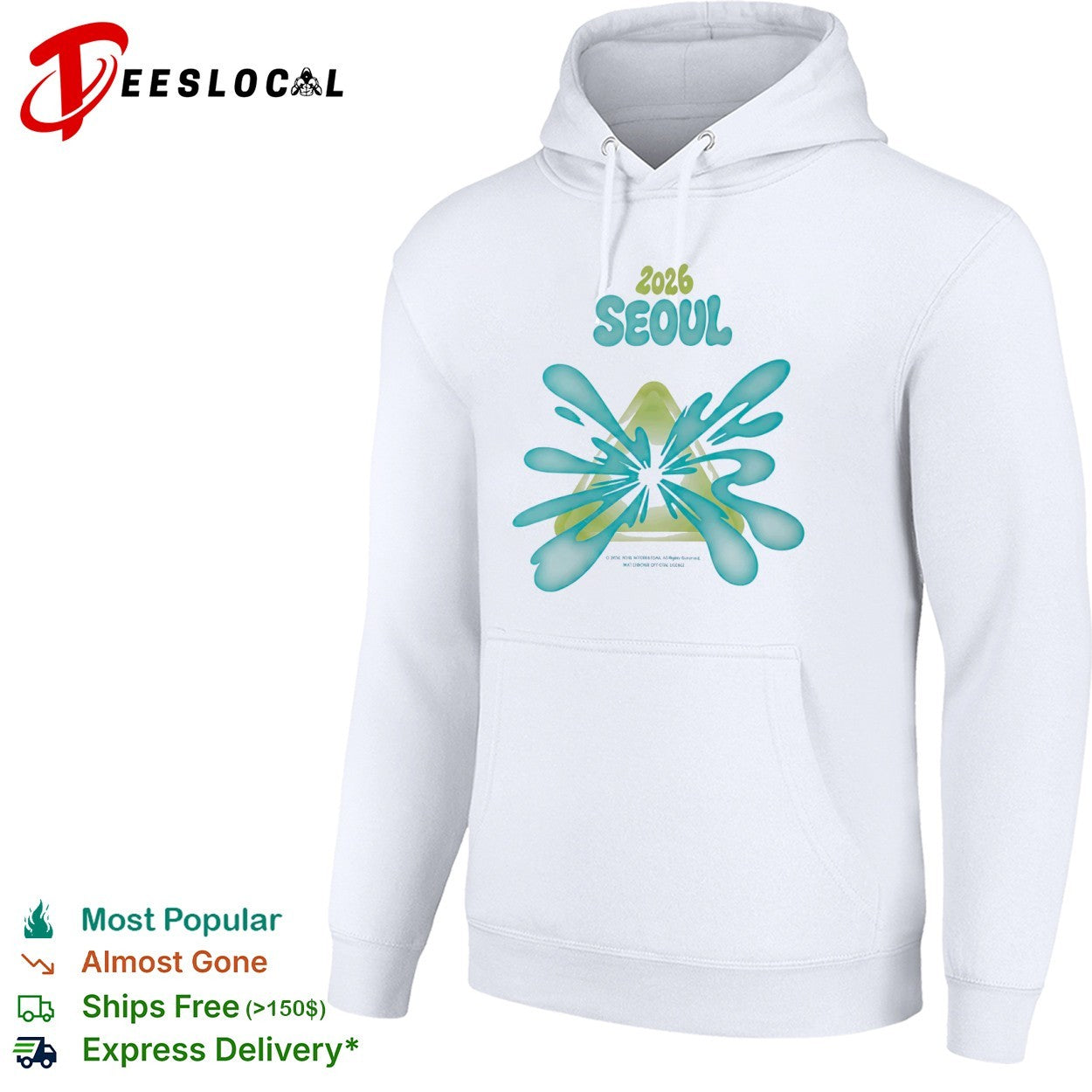 2026 Seoul Waterbomb Official License Festival shirt