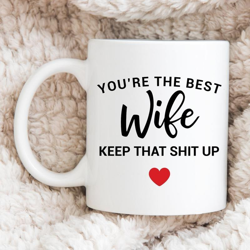 Valentine Gifts, Gift For Wife Mug, Anniversary Gifts, Cotton Anniversary Gift, Valentines Coffee Mug, 11oz 15oz Ceramic Cup, Gifts For Valentines Day Drinkware Thermal