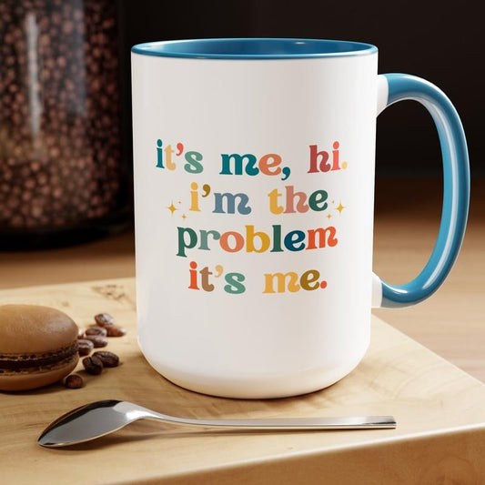 Valentine Gifts, It's Me Mug For Music Lovers, Christmas Gift For Fans, Trendy Albums Books Mug Birthday Gift For Daughter Sister Girlfriend, Valentines Coffee Mug, Gifts For Wife Husband, 11oz 15oz Ceramic Cup, Gifts For Valentines Day Classic Drinkware