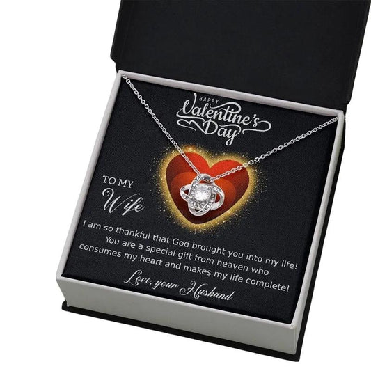 Valentines Day Necklace, To My Wife Necklace, Pendant For My Wife, Faith Based Valentines Day Jewelry, Love Necklace With...