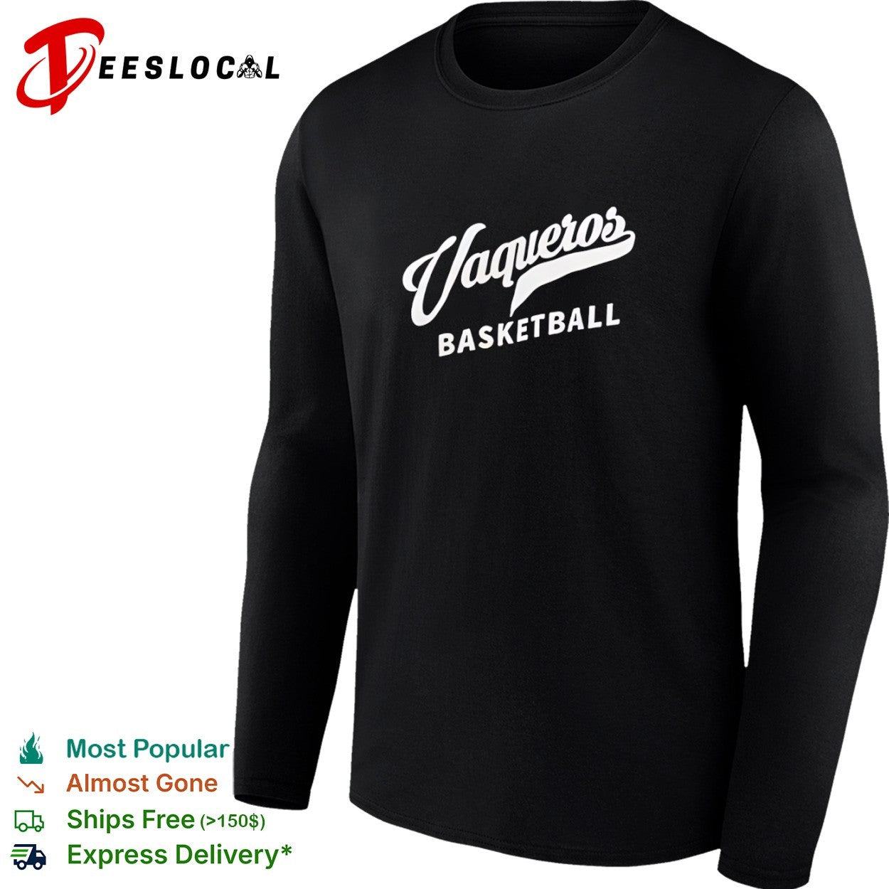 Vaqueros Basketball Team Apparel College Sports shirt